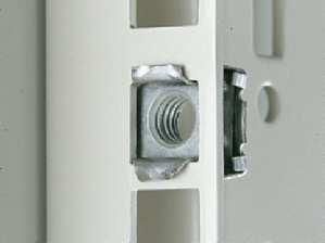 RITTAL 2092200 19&amp;#039; cage nuts M6x16mm galvanized, pack of 50.