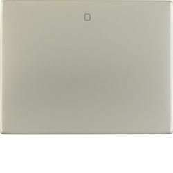 Berker 14257104 rocker switch with imprint '0' stainless steel Berker K.5