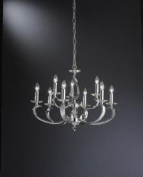 Brumberg 50805020 pendant light, chrome E14, 9x40W max.