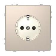 MERTEN MEG2400-6051 SCHUKO socket champagne metallic system design