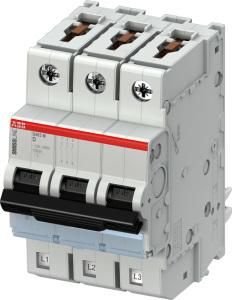 ABB Stotz-Kontakt S403M-D32, S403 M-D32 miniature circuit breaker D,32A,10kA,3P,pluggable, 2CCS573001R0321