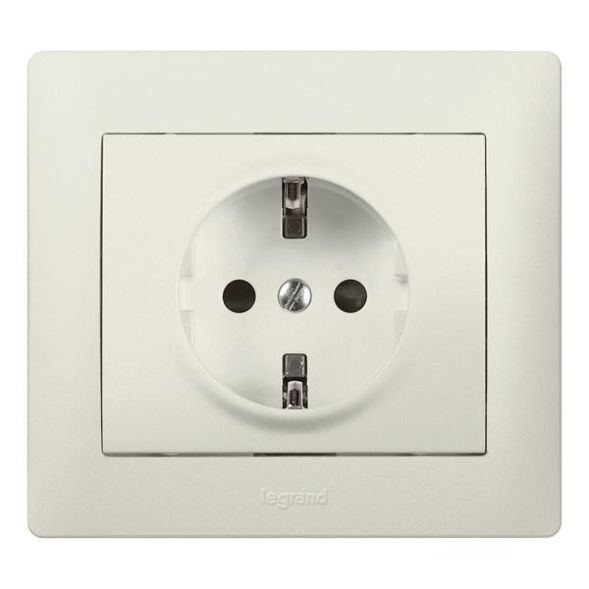 Legrand 771563 socket Galea mother of pearl, (grey)