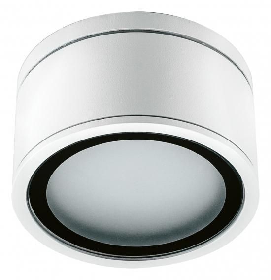 EVN 487001N round. white IP54 GX53 wall light