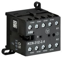 ABB Stotz-Kontakt KC6-31Z-04, miniature auxiliary contactor 110-125VDC, GJH1213001R0314