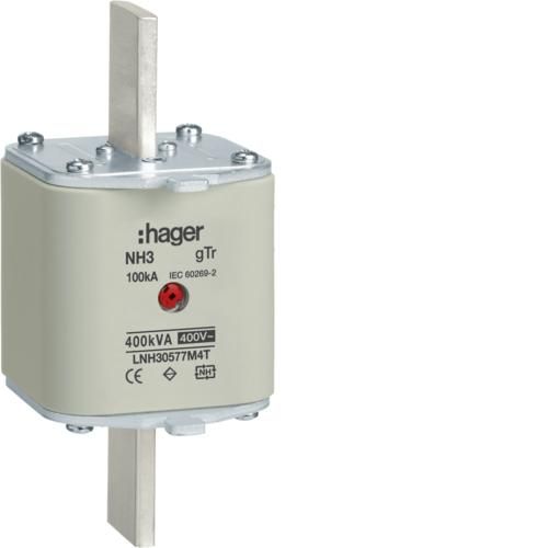Hager LNH30577M4T NH fuse link NH3 gTr 400V 400kVA 577A M