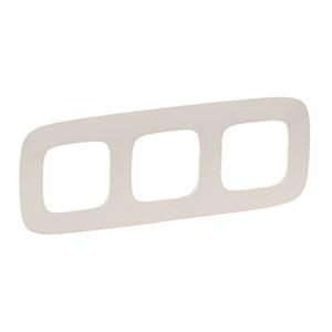 Legrand 754313 frame Valena Allure 3-way almond white, (beige)