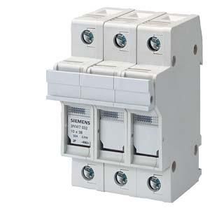 Siemens 3NW7132 built-in fuse base size 14x51mm 50A 3-pole