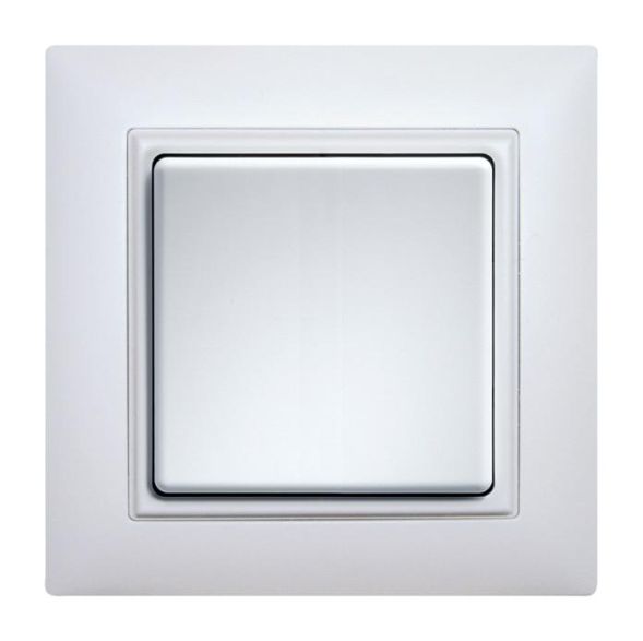 Eltako 30000221 FT4B-nw nikowhite wireless button