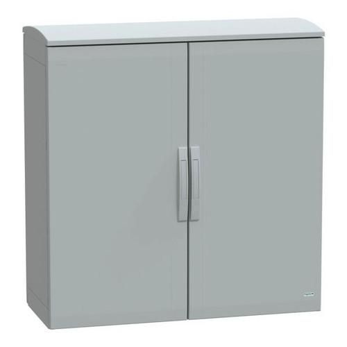 Schneider Electric NSYPLAT10104G 7035 POLY-WS 1000X1000X420 2 DOORS standing cabinet