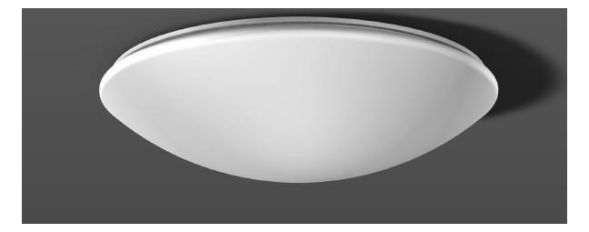 RZB Flat Polym.38W 4250lm 840 ws N:480lm LED emergency light