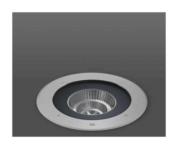 RZB 641285.000.1 26W 4000K D245 H147 48° stainless steel LED recessed floor spotlight