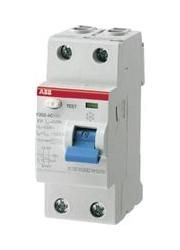 ABB Stotz-Kontakt F202 A-63/0.03 AP-R, residual current device 2P, type A, 63A, 30mA, short-time delay, 2CSF202401R1630