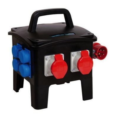 Walther 6490219 black portable solid rubber distributor