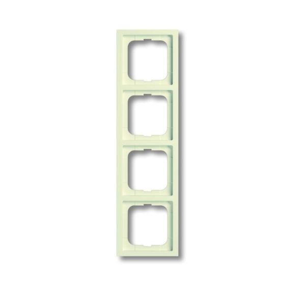 Busch-Jaeger 1724-182 cover frame, 4-way frame ivory white