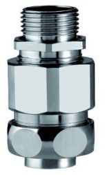 Flexa 15016328140 USZ-M AD36 M40x1,5 nickel-plated brass metal safety screw connection