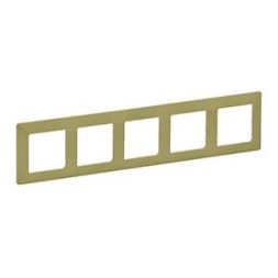 Legrand 754085 frame Valena Life 5-WAY LIMONE, (green)