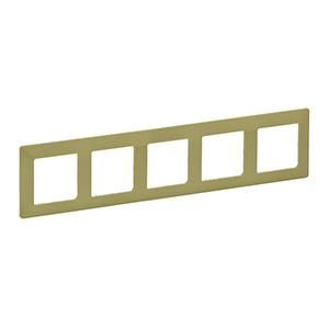 Legrand 754085 frame Valena Life 5-WAY LIMONE, (green)