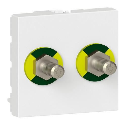 Legrand 078760L Mosaic 2-f.2-modul ultraws equipotential bonding box