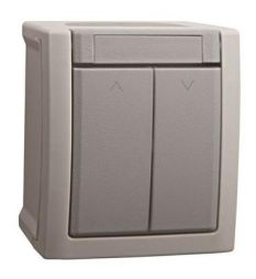 HHG 90591016-DE Blind button AP WG