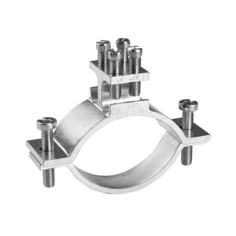 Kaiser 9620.02 1 1/2-2 inch 2x4-50qmm grounding clamp, 9620.02