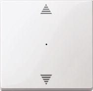 MERTEN MEG5215-0319 Rocker 1-way polar white glossy,