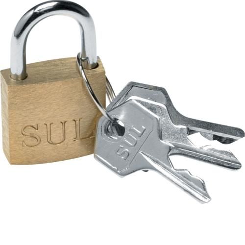 Hager S014 padlock with 3 keys