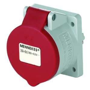 Mennekes 2443 surface-mounted box 16A 7-pin 6h 400V IP44