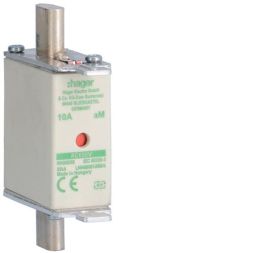 Hager LNH000010M6A NH fuse link NH000 aM 690V 10A K-detector