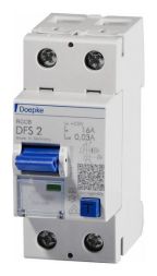 Doepke DFS2 100-2/0.30-A residual current device two-pole 100A 0.30A Type A, 09166601