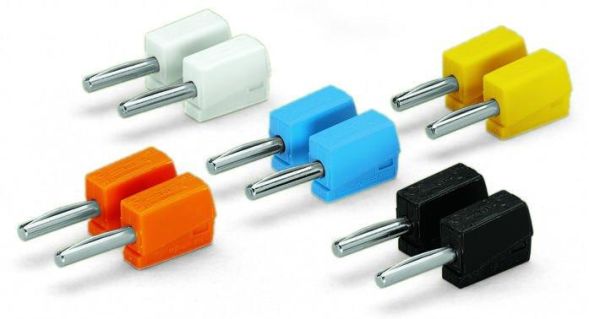 Wago 215-111 color sorted 4mm banana plug