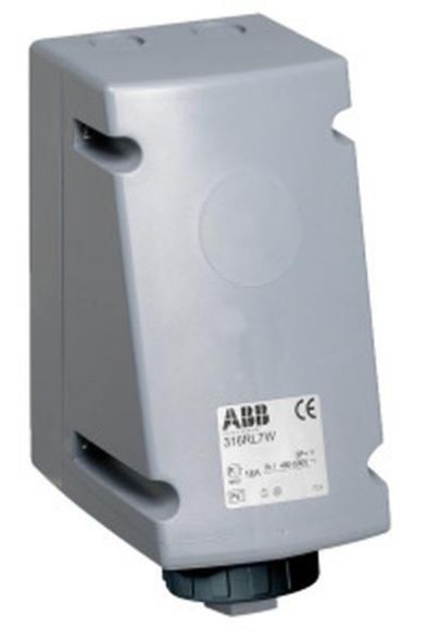 ABB Stotz-Kontakt 316RL7W AP wall socket, 2CMA168467R1000
