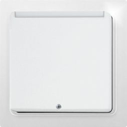 Eltako 30065545 wireless card switch FKF65-wg pure white glossy