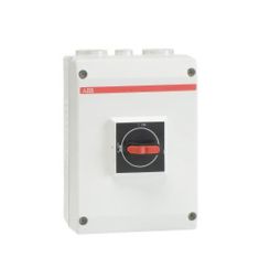 ABB Stotz-Kontakt OTP25T4M, safety switch 4-pole 15 kW 400V with black handle, 1SCA022401R0680