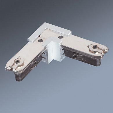 Bruck 860081mcgy 2-phase 90° DLR matt chrome L-connector