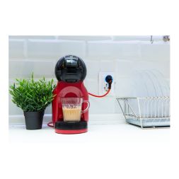 SHELLY PLUS_PLUG_S WLAN switching actuator as intermediate plug | 1-way, current measurement, LED