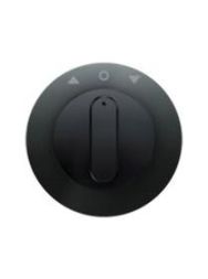 Berker 1080204500 rotary knob blinds black glossy arrows