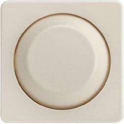 ELSO 207010 Central plate with rotary knob for dimmer pearl white