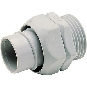 Legrand 381463 screw connection MG G3/8&amp;#039; R7035 , (grey)