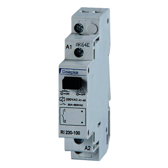 Doepke 09981009 RI230-200 230V 2S 20A installation relay