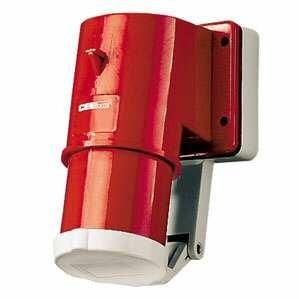 Mennekes 412 32A5P 6H400V IP44 surface-mounted plug