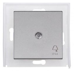 Kopp 493953003 HK07 IP44 rocker with bell steel surface rocker