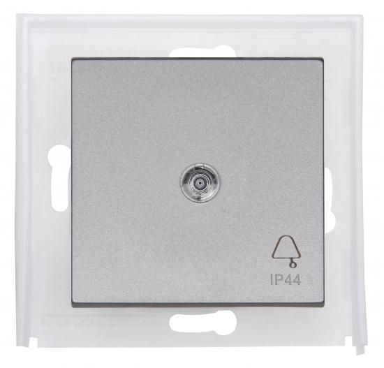 Kopp 493953003 HK07 IP44 rocker with bell steel surface rocker