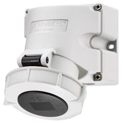 Mennekes 9511 16A4p7h500V HW/VN IP67 wall socket
