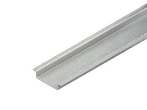 Niedax 2933/2VO hat profile 35x7.5x2000mm unperforated support rail