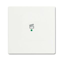 Busch-Jaeger 6233-10-884 Rocker switch, 1-way, with symbol &amp;#039;Scene&amp;#039; studio white matt