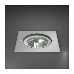 RZB 641303.000.1 26W 4000K 245x245 28° swivel stainless steel LED recessed floor spotlight