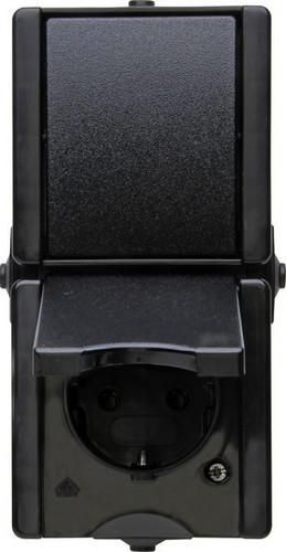 Kopp 139305007 proAQA 49mm black on/off switch