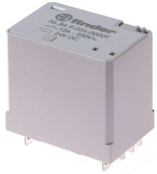 Finder 56.34.9.024.0000T Power plug-in relay/rail