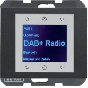 Berker 29847006 UP DAB+ Kx ant matt Radio Touch