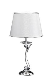 Brumberg 820563 table lamp, chrome E27, 1x60W max.